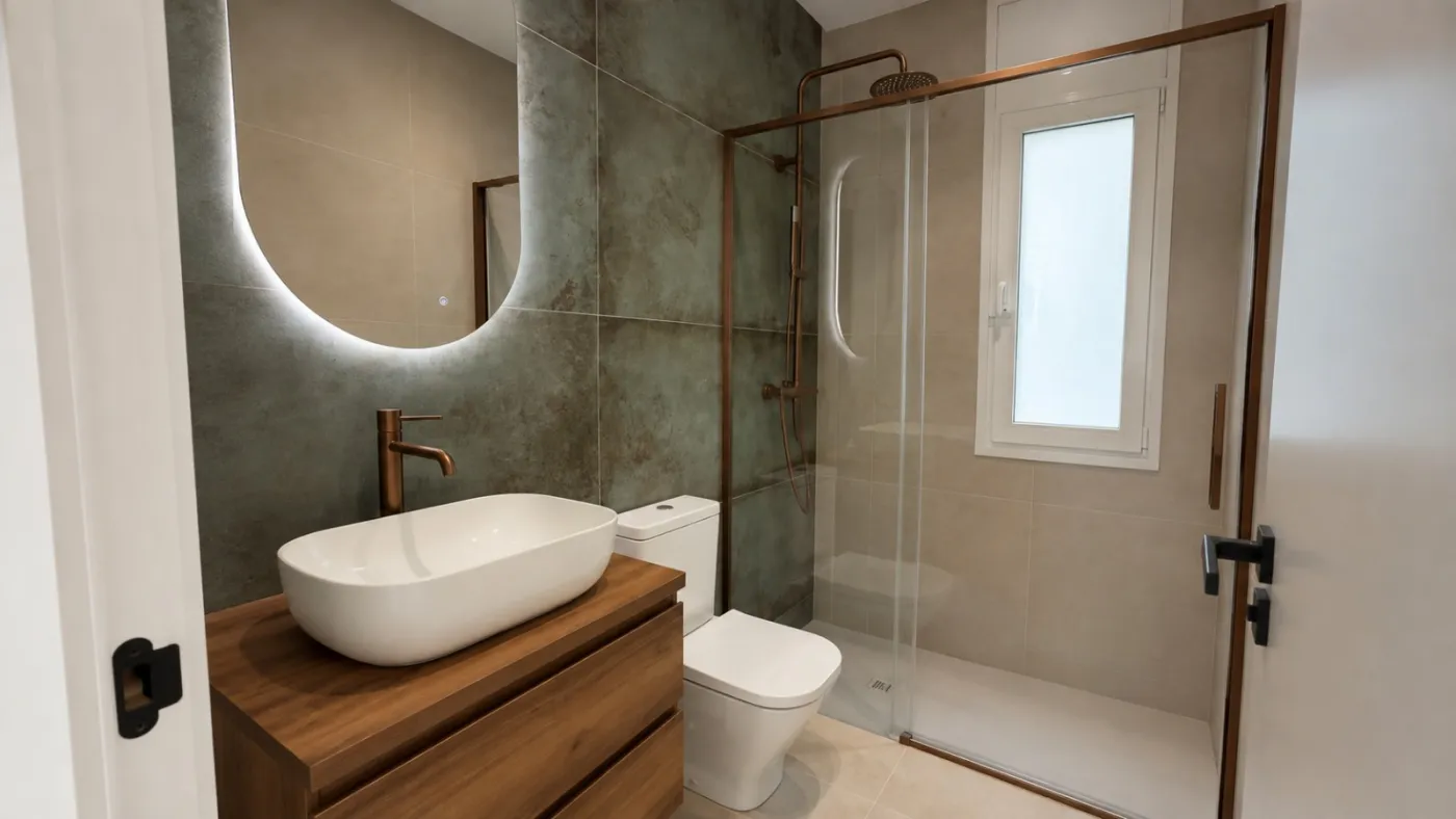 Reforma de baño ejecutada por Reformas Guimerà en el área de Barcelona — foto 4