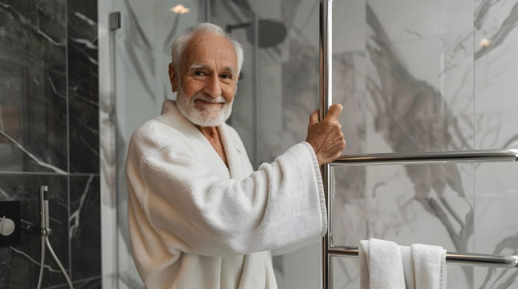 Baño adaptado personas mayores accesible 2026 - Reformas Guimerà Barcelona