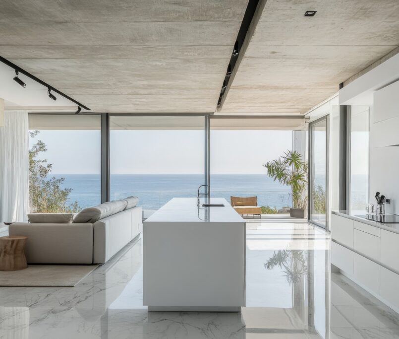 Cocina abierta al salón moderna 2026 - Reformas Guimerà Barcelona