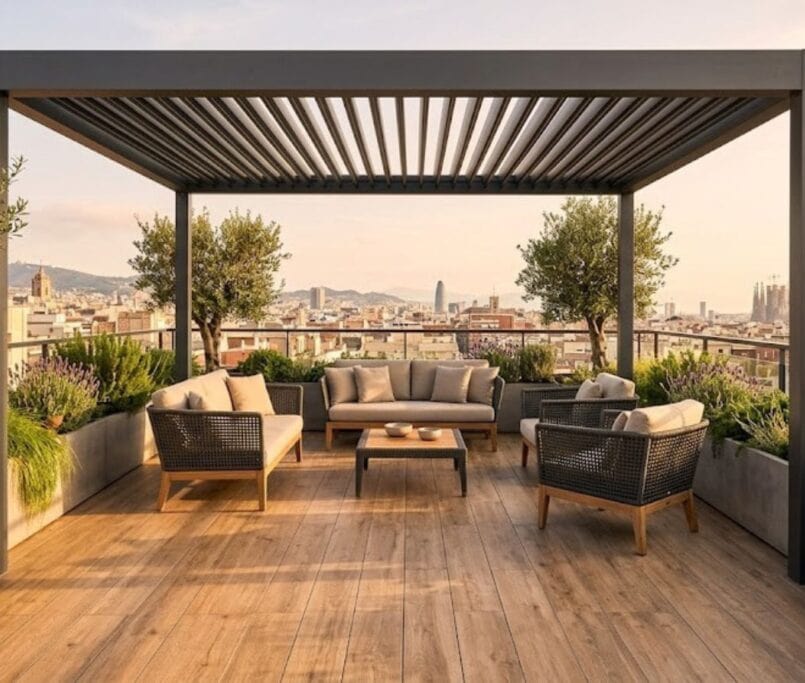 ¿Pensando en reformar tu balcón o ático? Descubre cuánto cuesta la reforma de una terraza en Barcelona, qué licencias necesitas y cómo rentabilizarla.