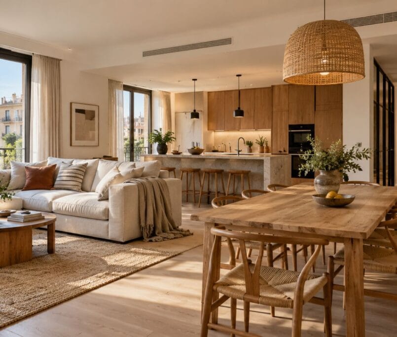 Descubre cómo la distribución de una vivienda influye en la sensación de calma, amplitud y bienestar, y qué decisiones pueden mejorarla.