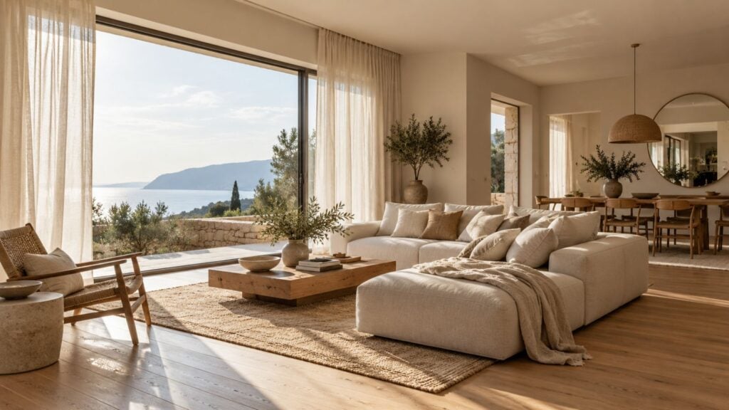 Claves de distribución, colores, materiales e iluminación para conseguir una vivienda luminosa incluso durante los meses de invierno.